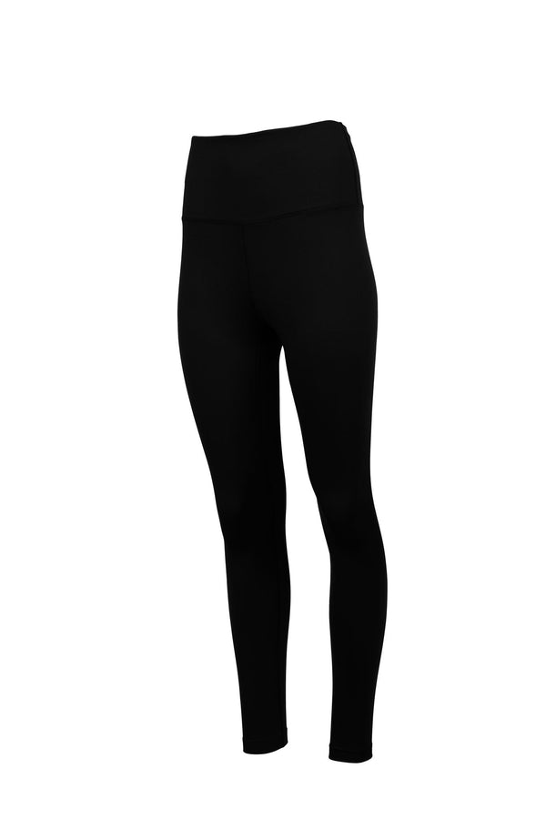 Noir · Legging taille haute Nidou noir, photo produit studio sur fond blanc